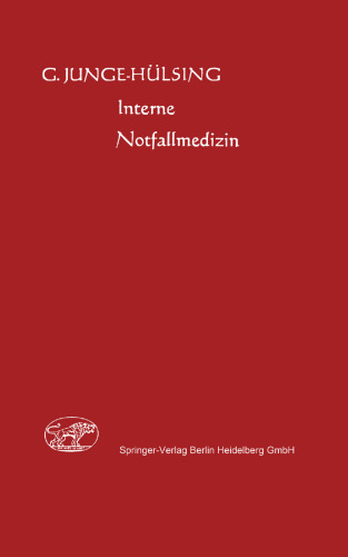 Interne Notfallmedizin: Programmierter Leitfaden fur Praxis und Klinik